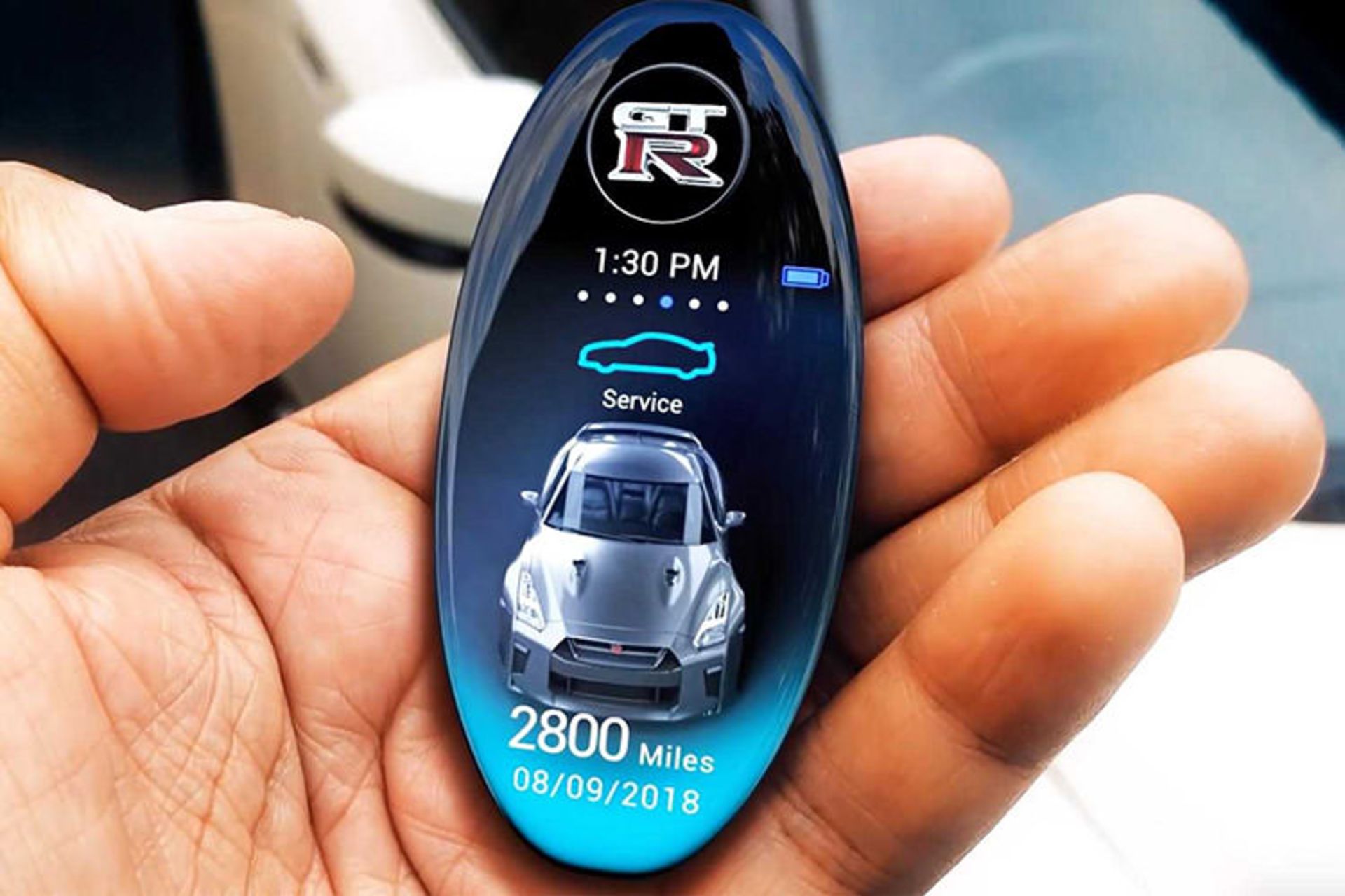 Nissan GT-R Key Fob / کلید هوشمند نیسان GTR