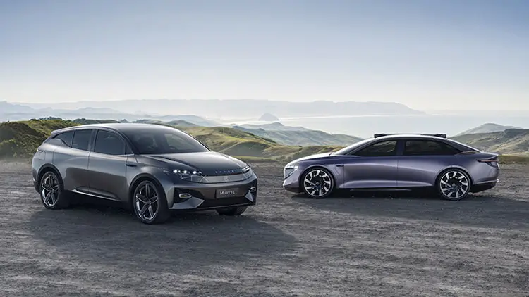 Byton M-Byte SUV / شاسی بلند الکتریکی بایتون