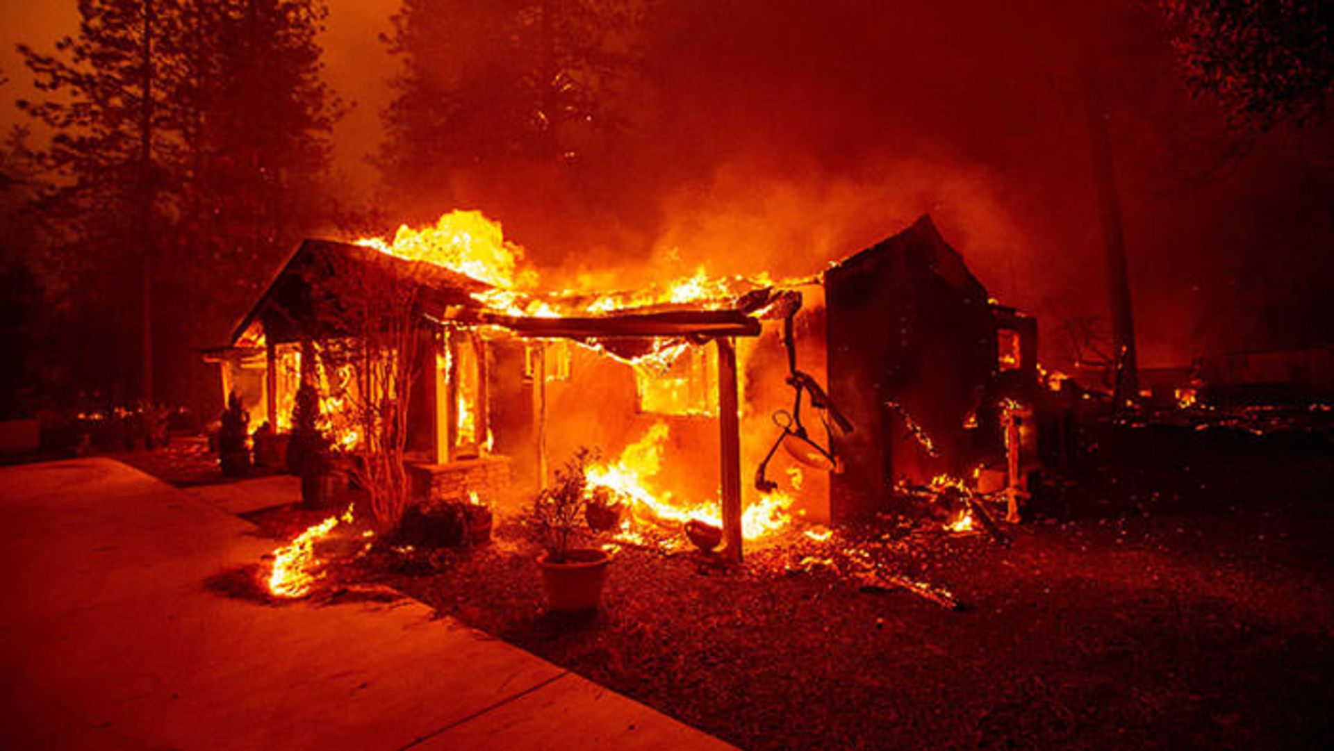 نابودی شهر پارادایس بعد از آتش سوزی گسترده کالیفرنیا