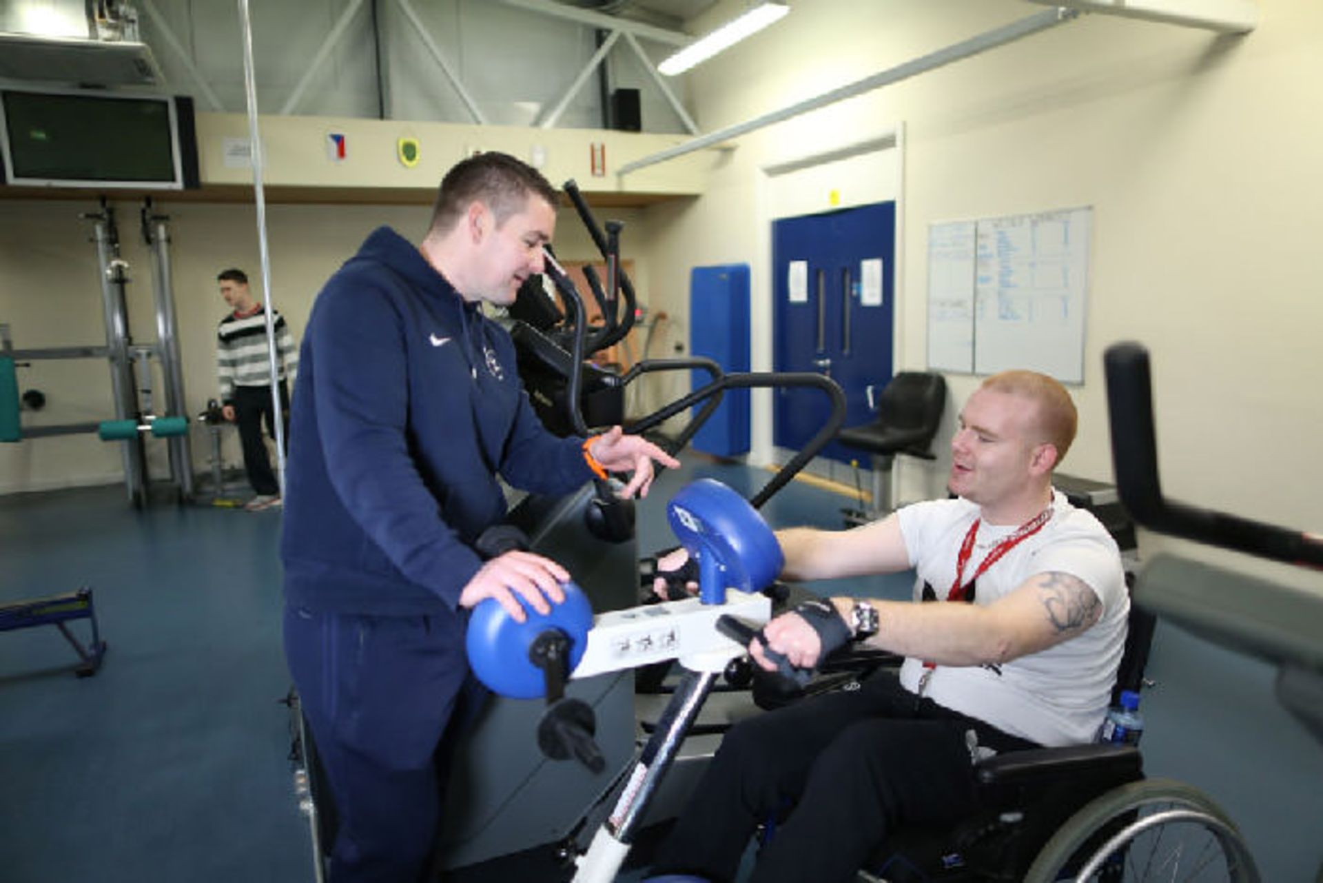 باشگاه معلولین/ accessible gym