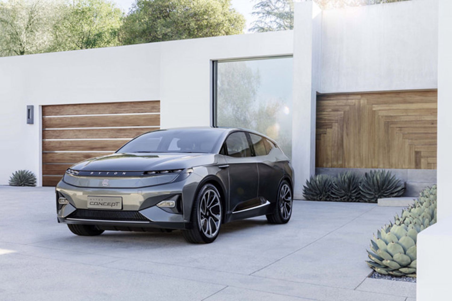 Byton M-Byte SUV / شاسی بلند الکتریکی بایتون