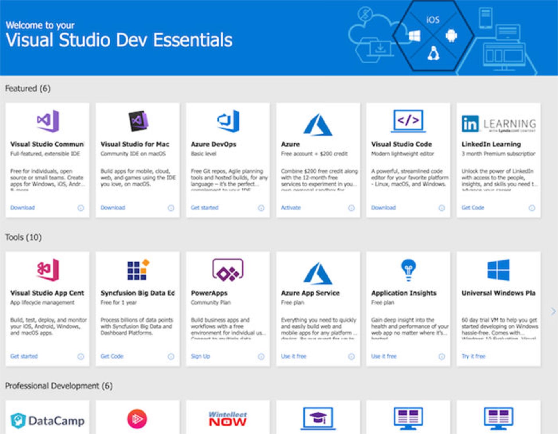 Dev essentials