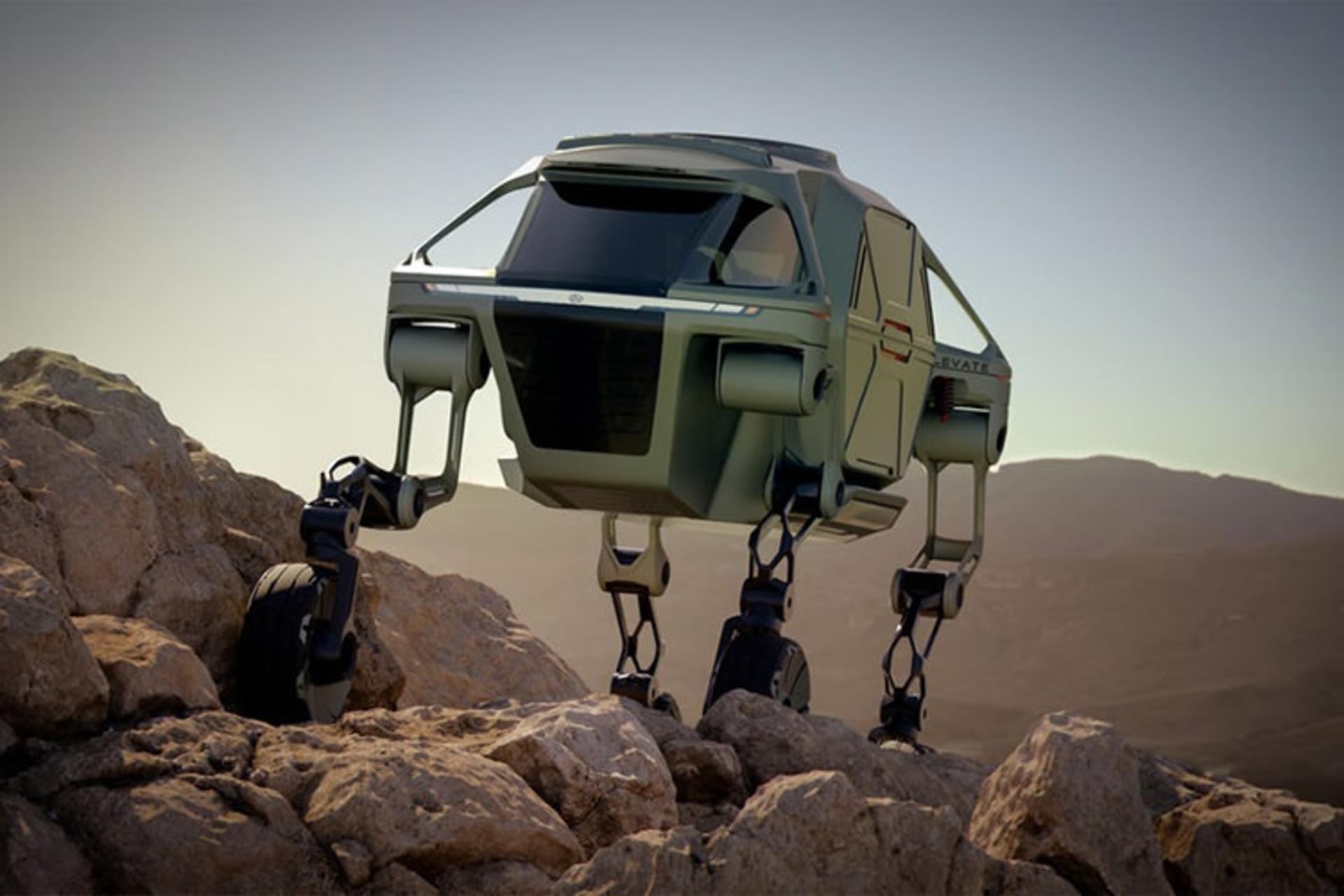 Hyundai Elevate robotic car / هیوندای رباتیک