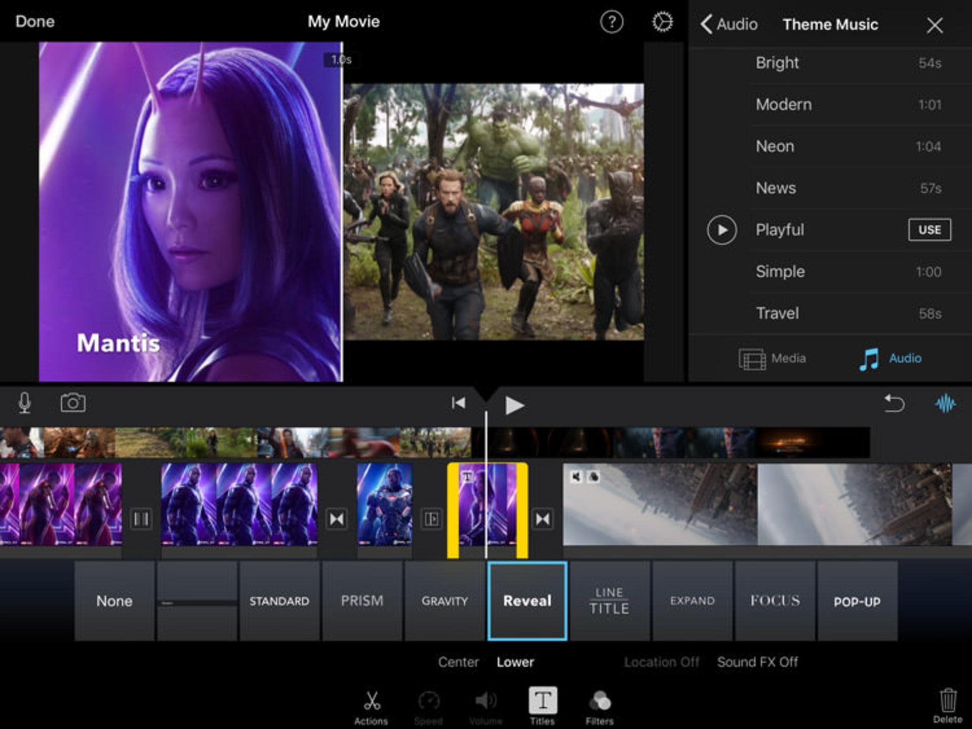 iMovie