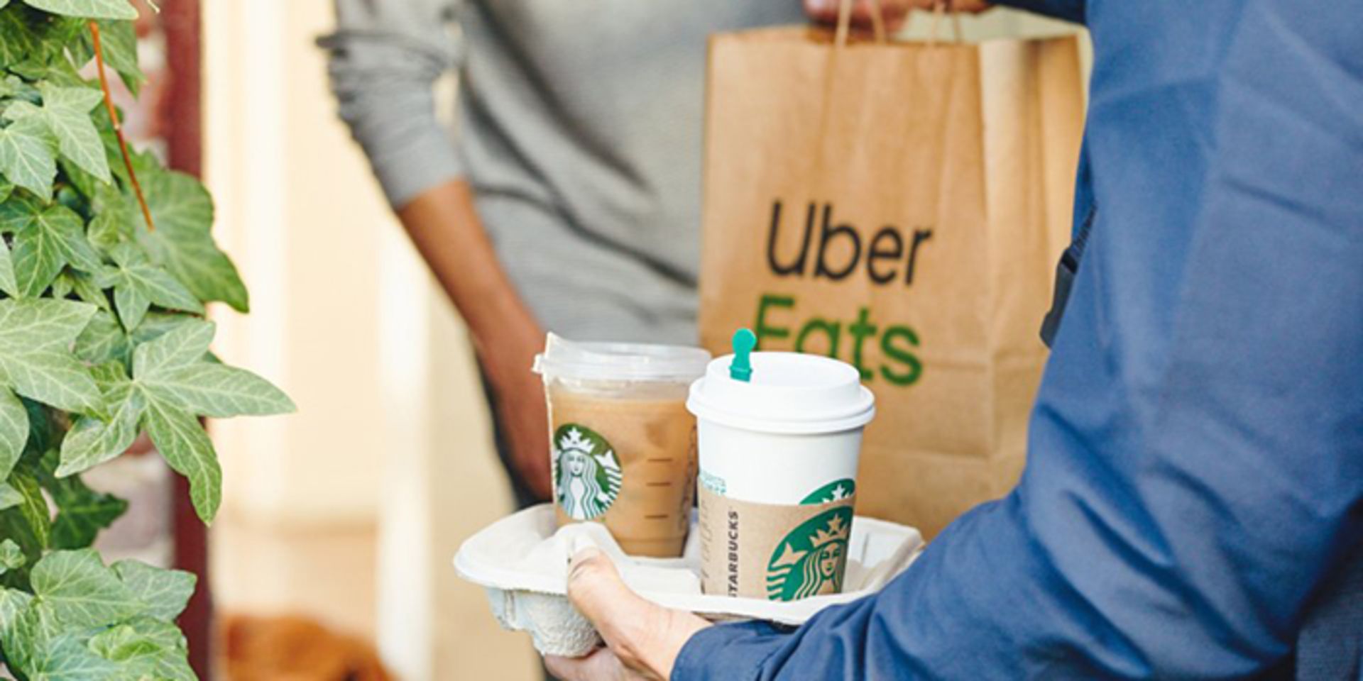 uber eats starbucks