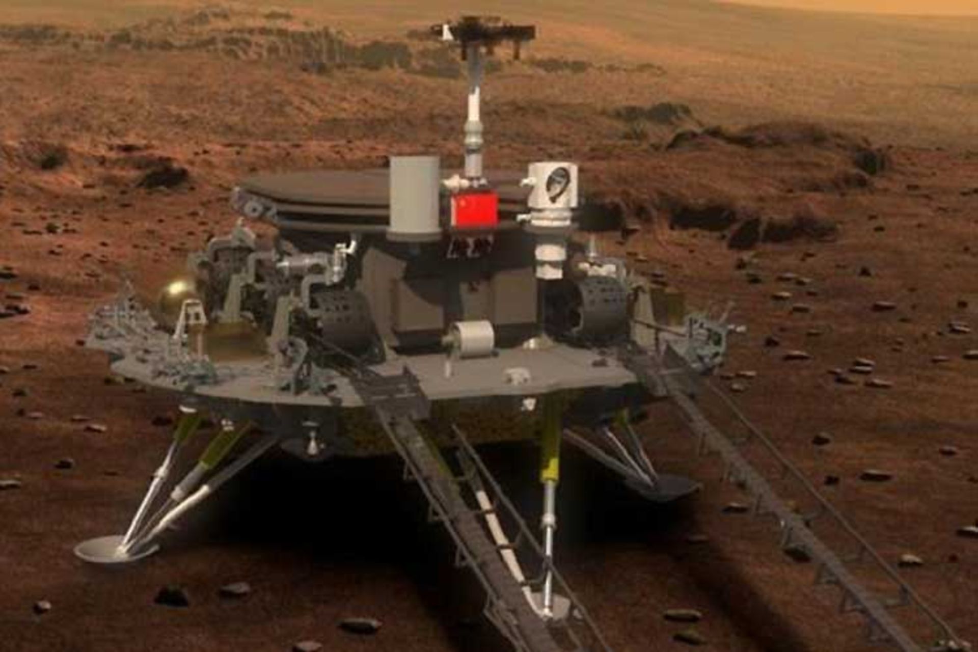 مریخ نورد چین / Chinese Mars Rover