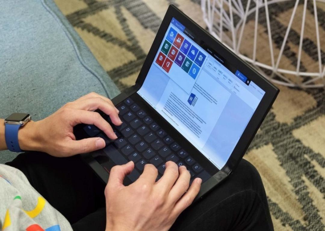 لنوو تینک پد ایکس وان تاشدنی / Lenovo Thinkpad X1 Foldable