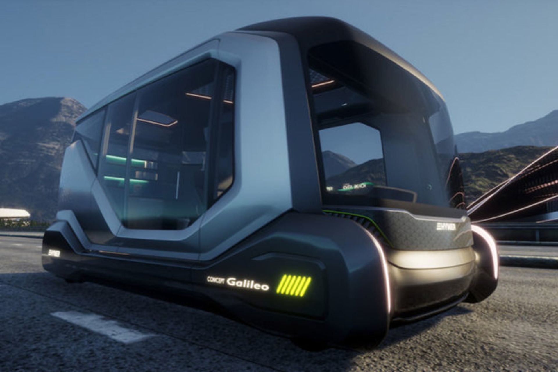 Hymer Galileo Concept / خانه متحرم مفهومی خودران هایمر گالیلئو