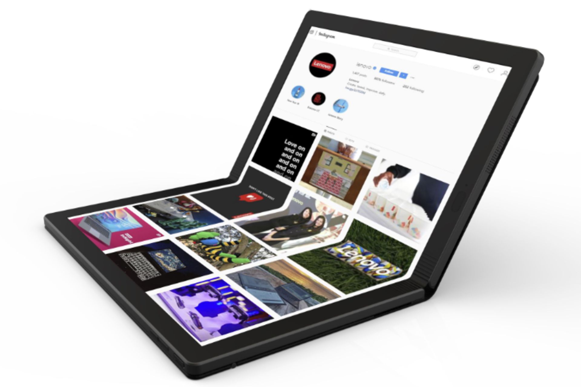 مرجع متخصصين ايران لنوو تينك پد ايكس وان تاشدني / Lenovo Thinkpad X1 Foldable