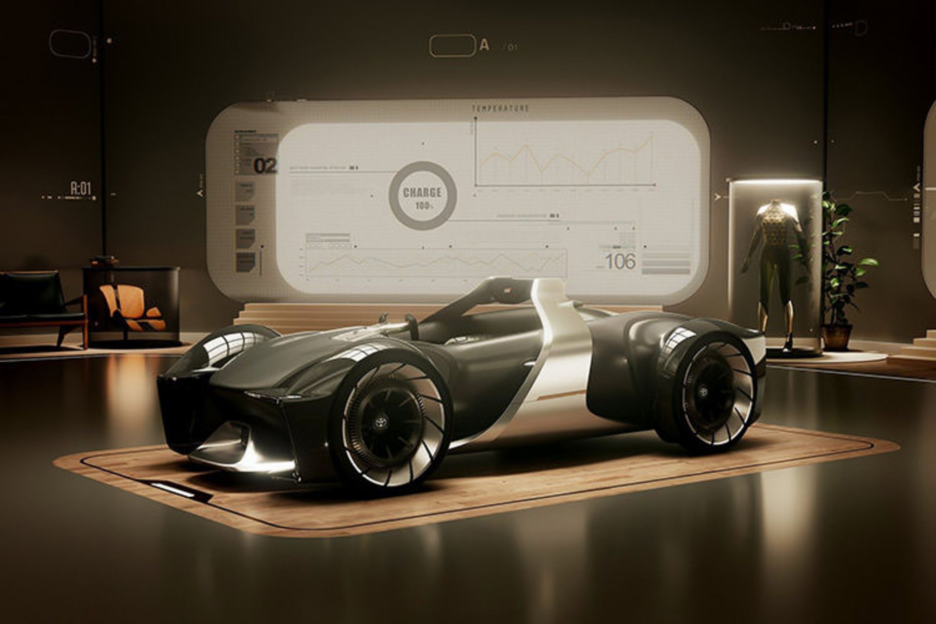 Toyota e-Racer / تویوتا ای-ریسر