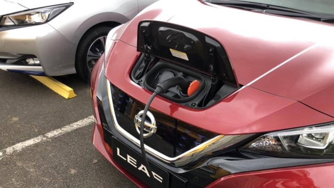 Nissan and CSIRO solar-powered EV charging station
