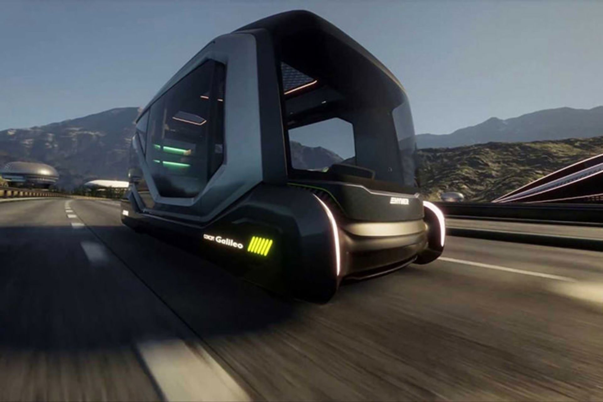 Hymer Galileo Concept / خانه متحرم مفهومی خودران هایمر گالیلئو