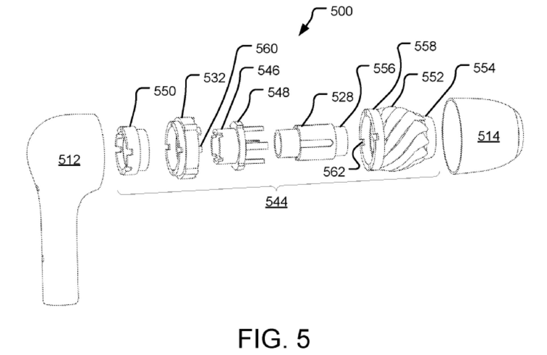 پتنت سرفیس ایرباد مایکروسافت / Microsoft Surface Earbuds