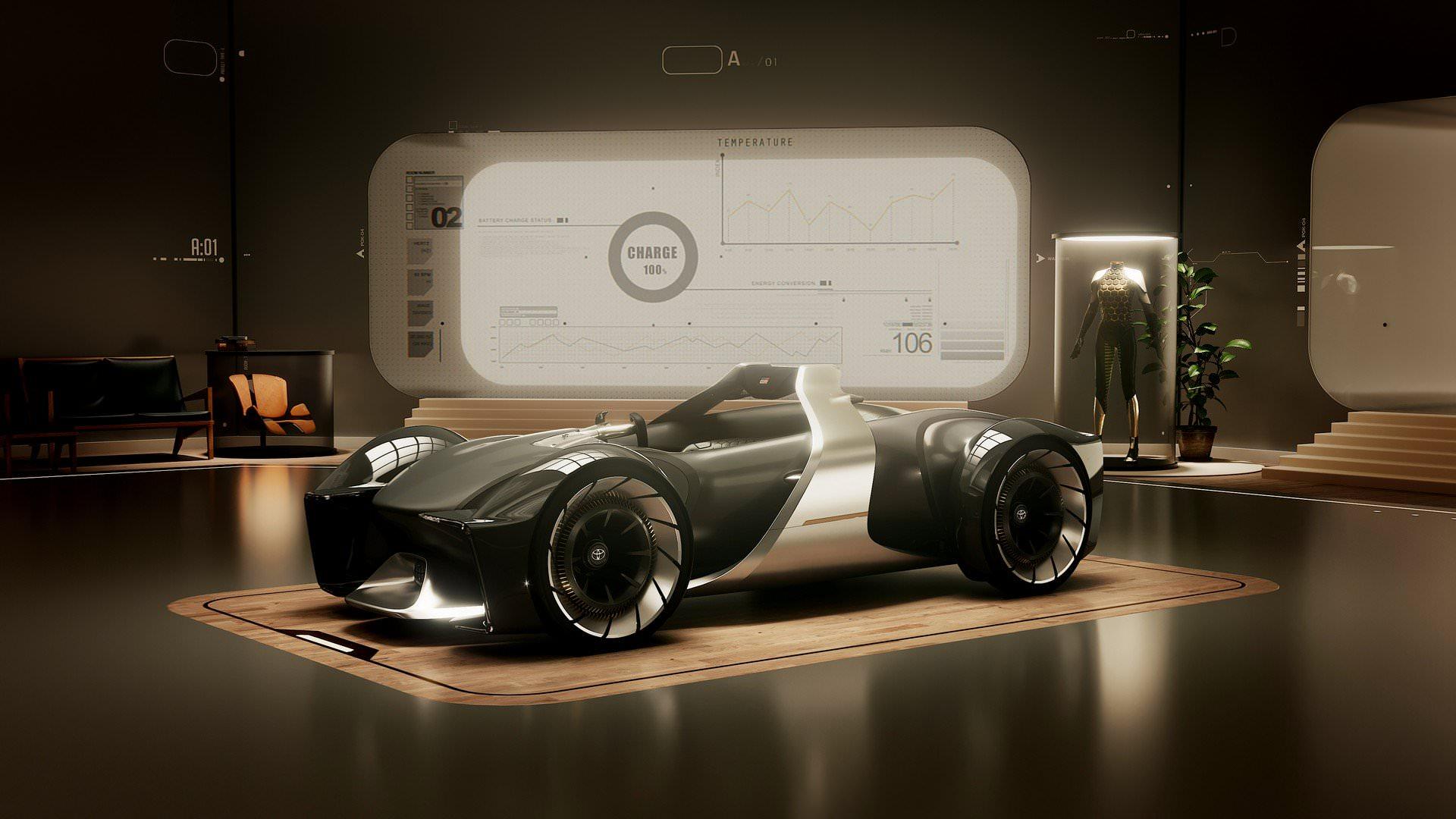 Toyota e-Racer / تویوتا ای-ریسر