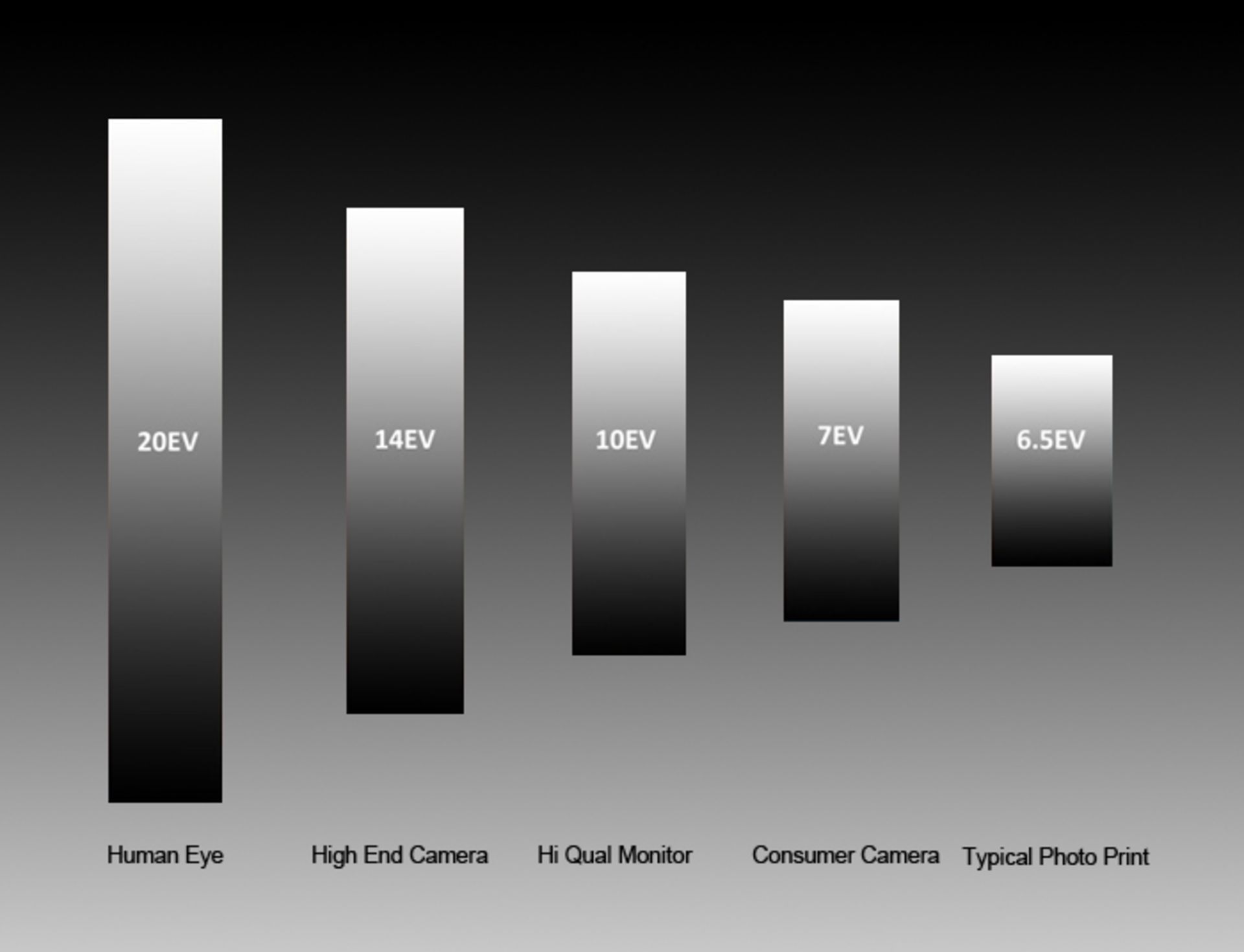 Dynamic Range Comparison