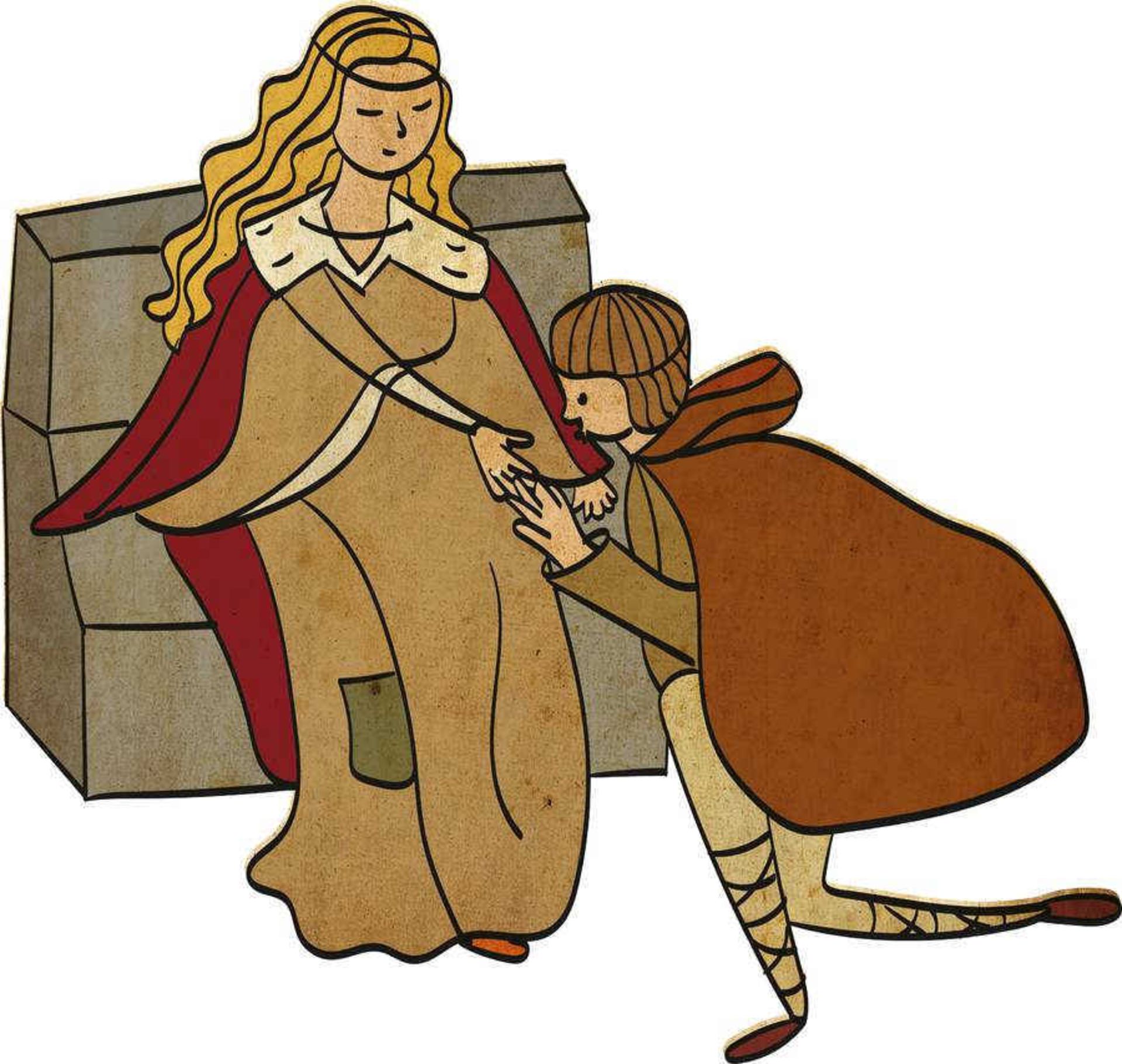 ۴. عشق درباری