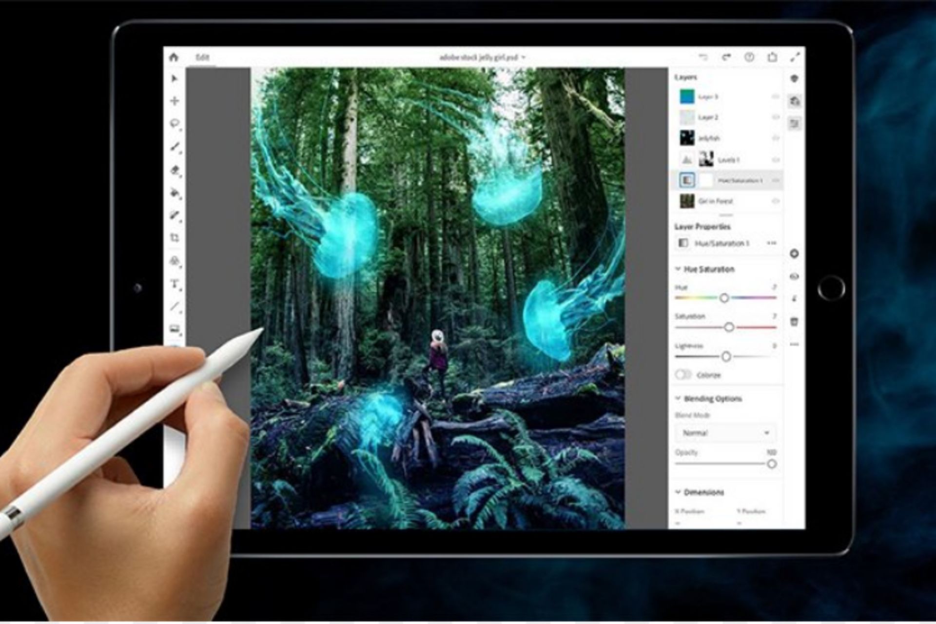 فتوشاپ آیپد / Adobe Photoshop for iPad