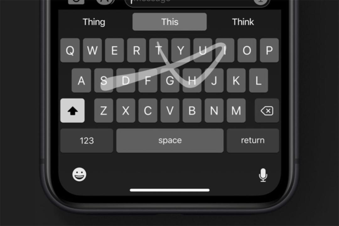 قابلیت سوایپ تایپینگ در iOS 13