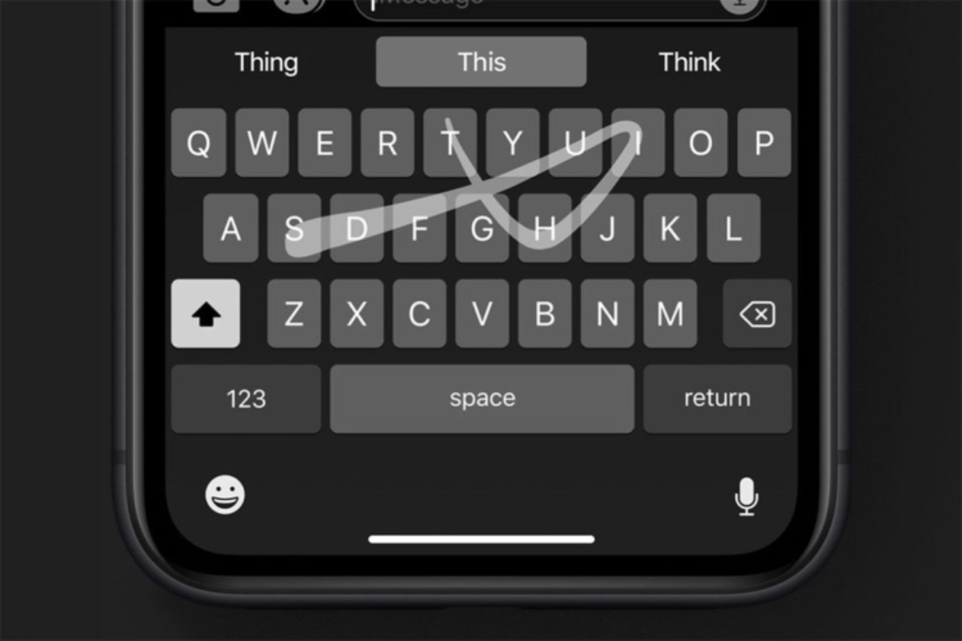قابلیت سوایپ تایپینگ در iOS 13