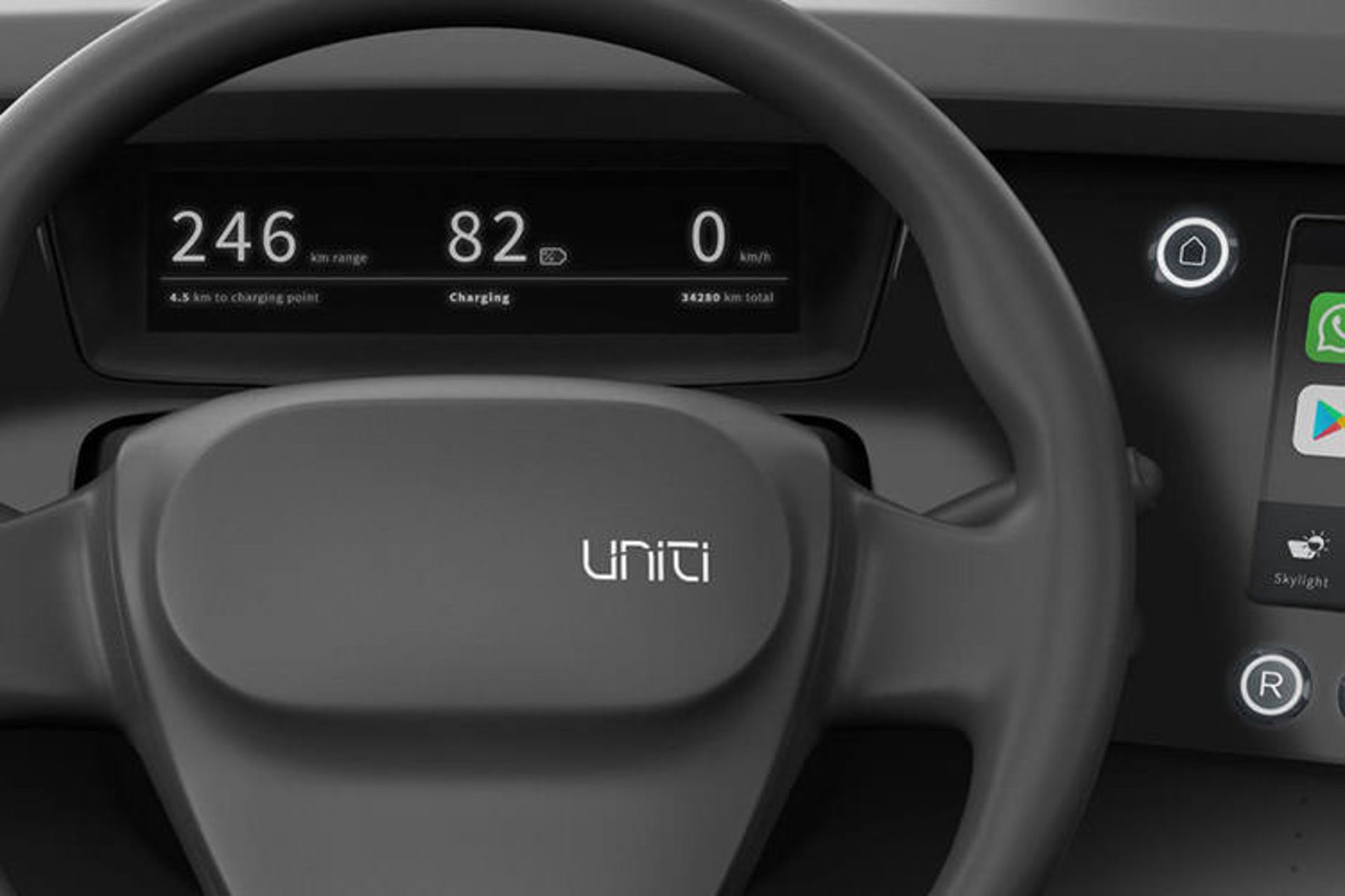 Uniti One electric car / خودروی الکتریکی یونیتی وان