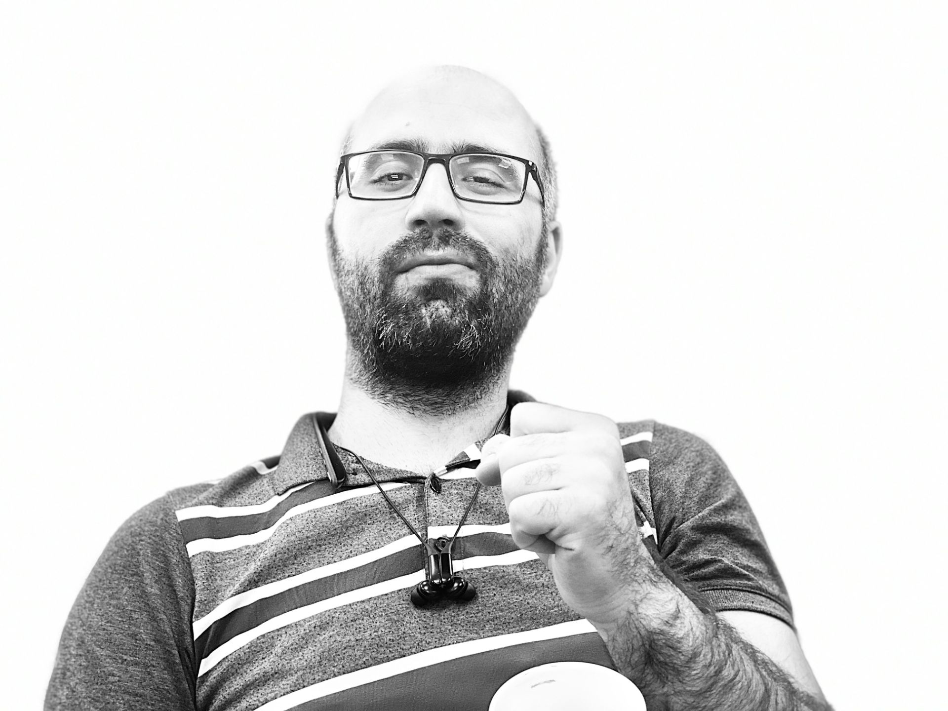 iPhone 11 Pro - High Key Mono