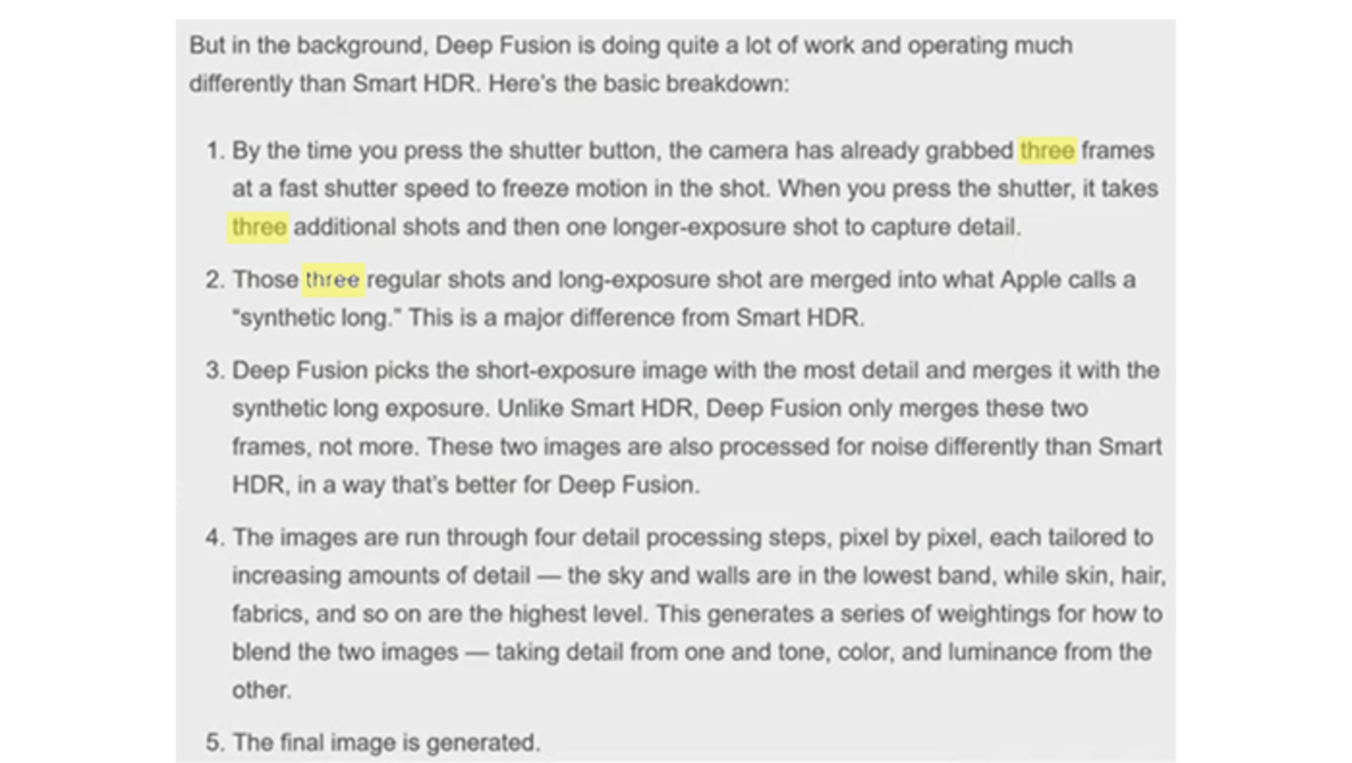 Deep Fusion