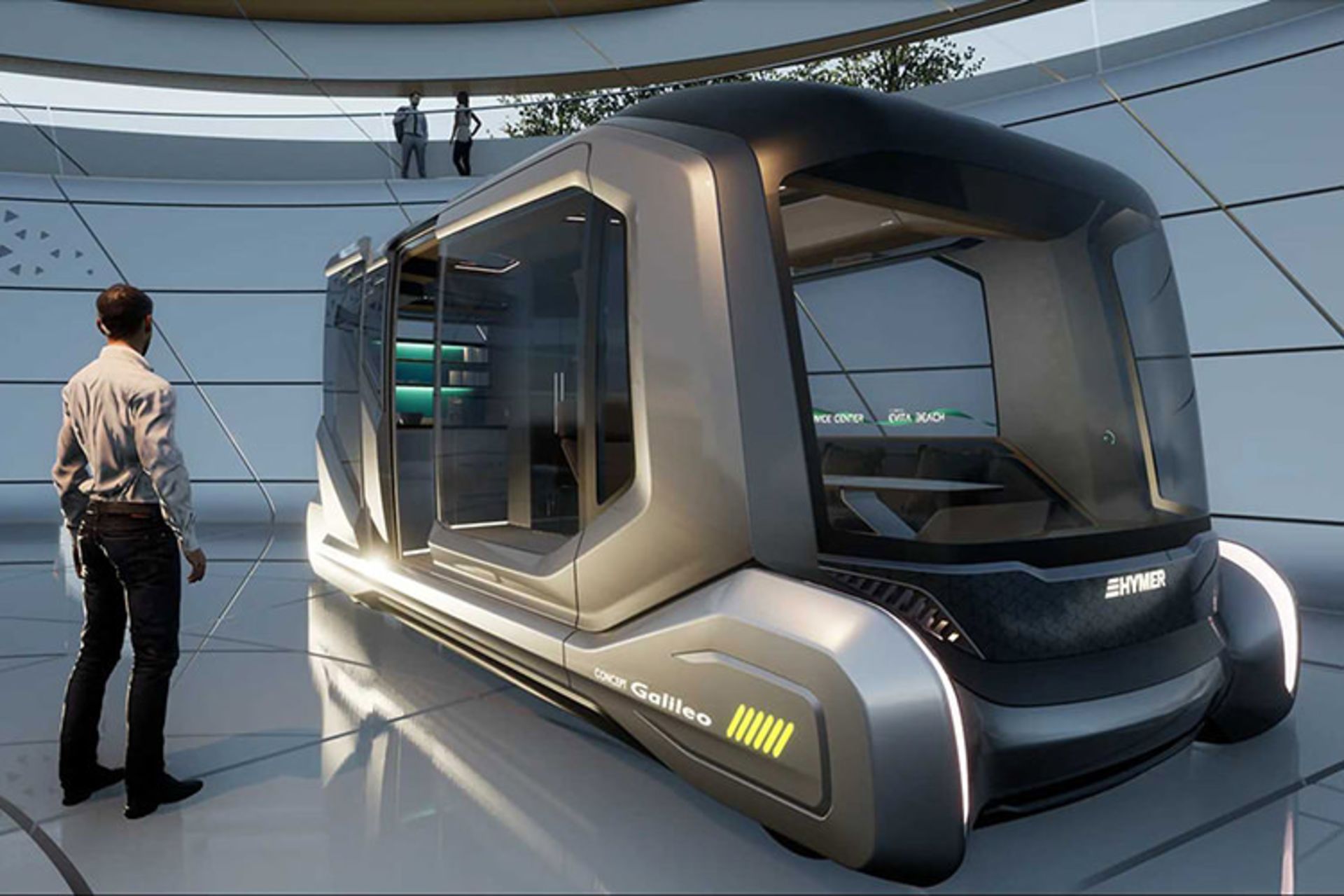 Hymer Galileo Concept / خانه متحرم مفهومی خودران هایمر گالیلئو