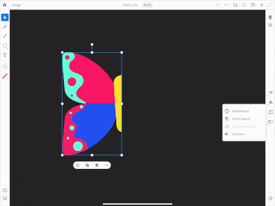 Adobe Illustrator on iPad