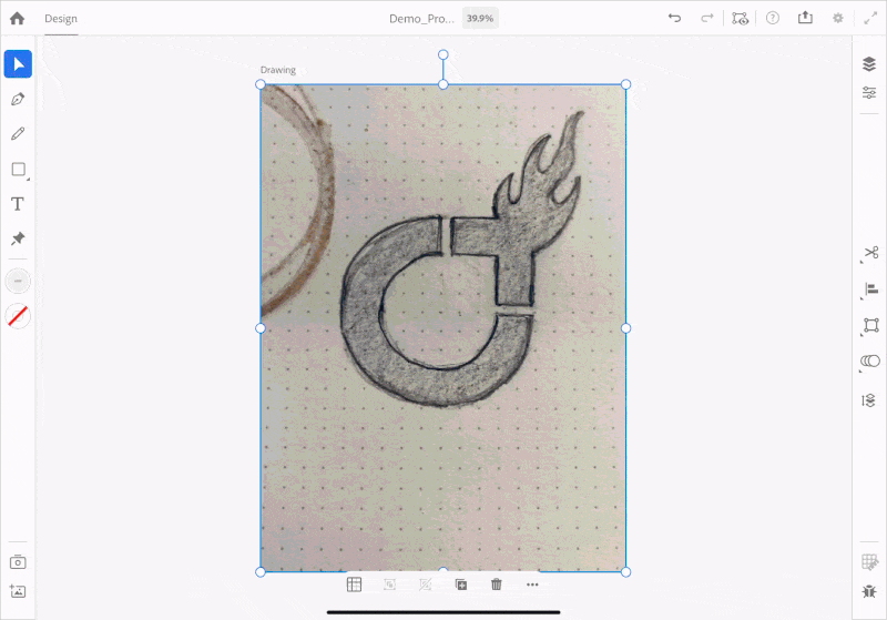 Adobe Illustrator on iPad