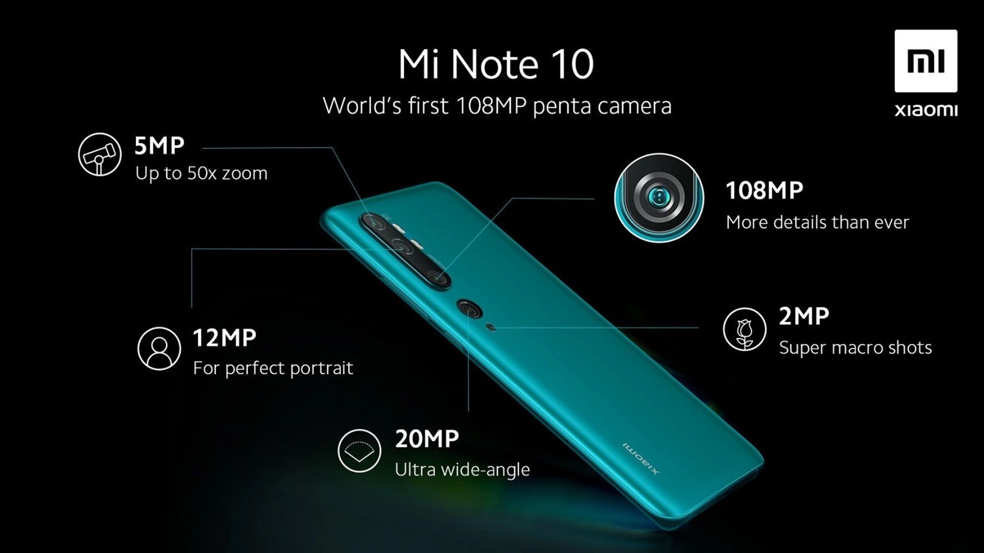 دوربین می نوت 10 / mi note 10 camera