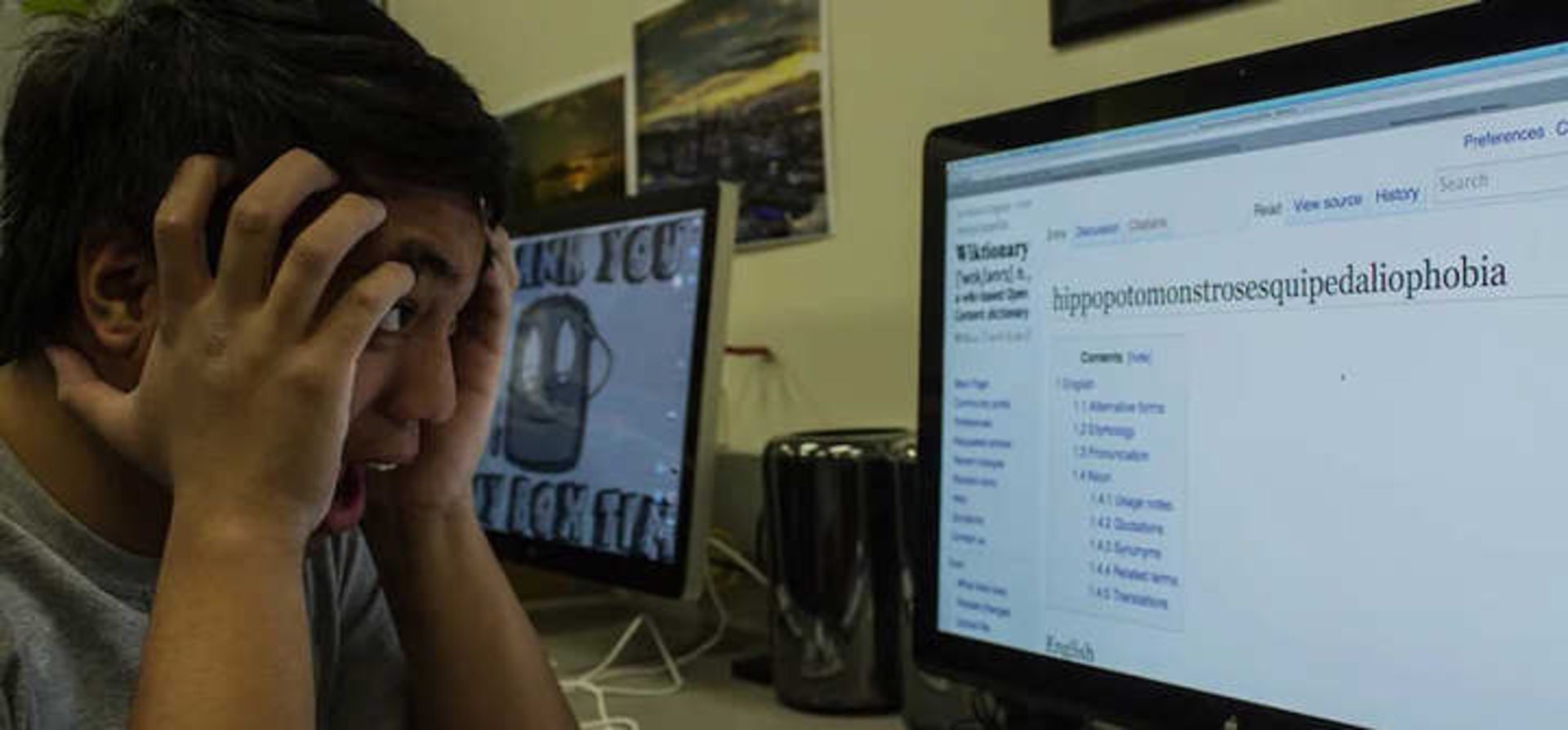 هیپوپوتومونستروسیکیفدالایوفوبیا: ترس از کلمات بلند
