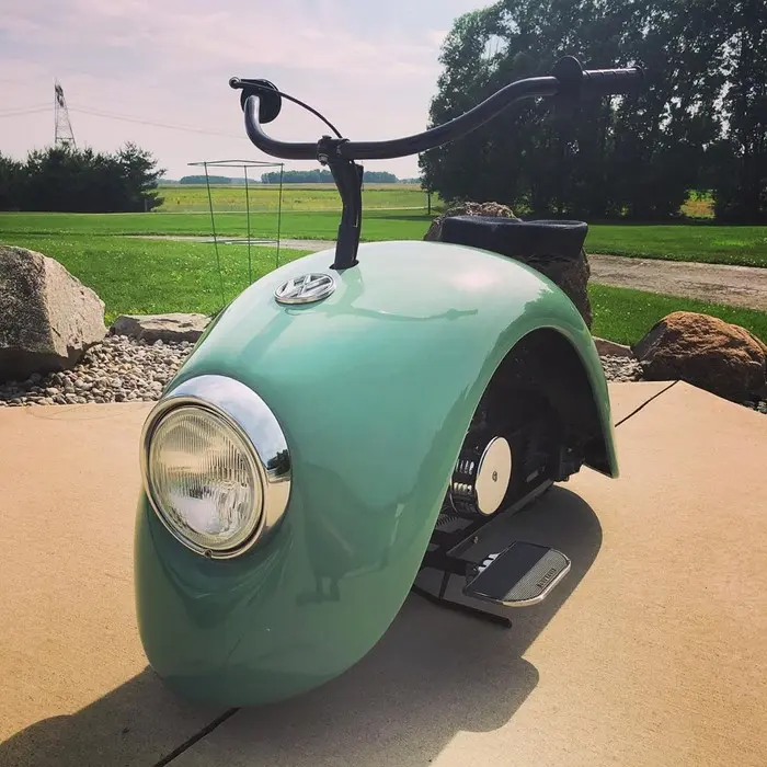 volkspod volkswagen beetle minibike