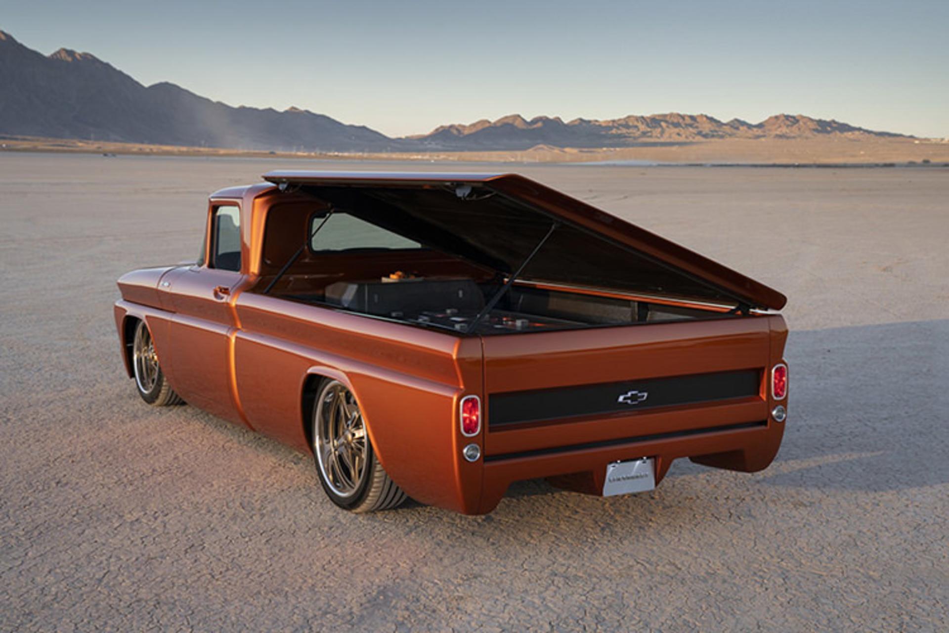 Chevrolet E-10 concept / خودروی الکتریکی مفهومی شورولت