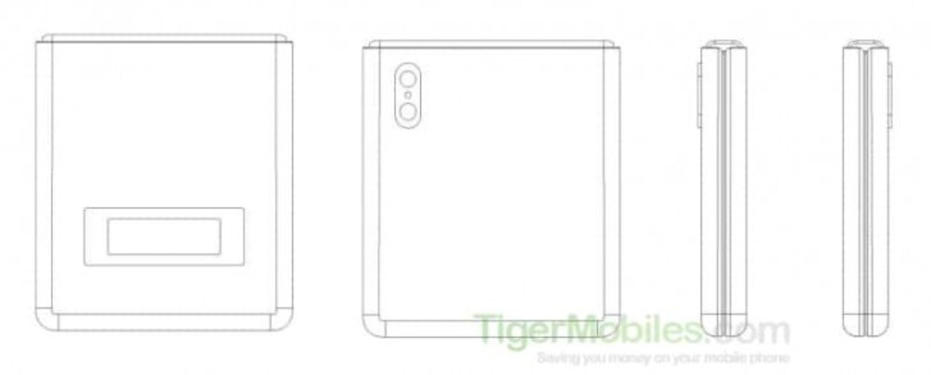 پتنت گوشی تاشو لولایی شیائومی