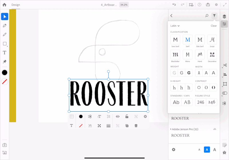 Adobe Illustrator on iPad