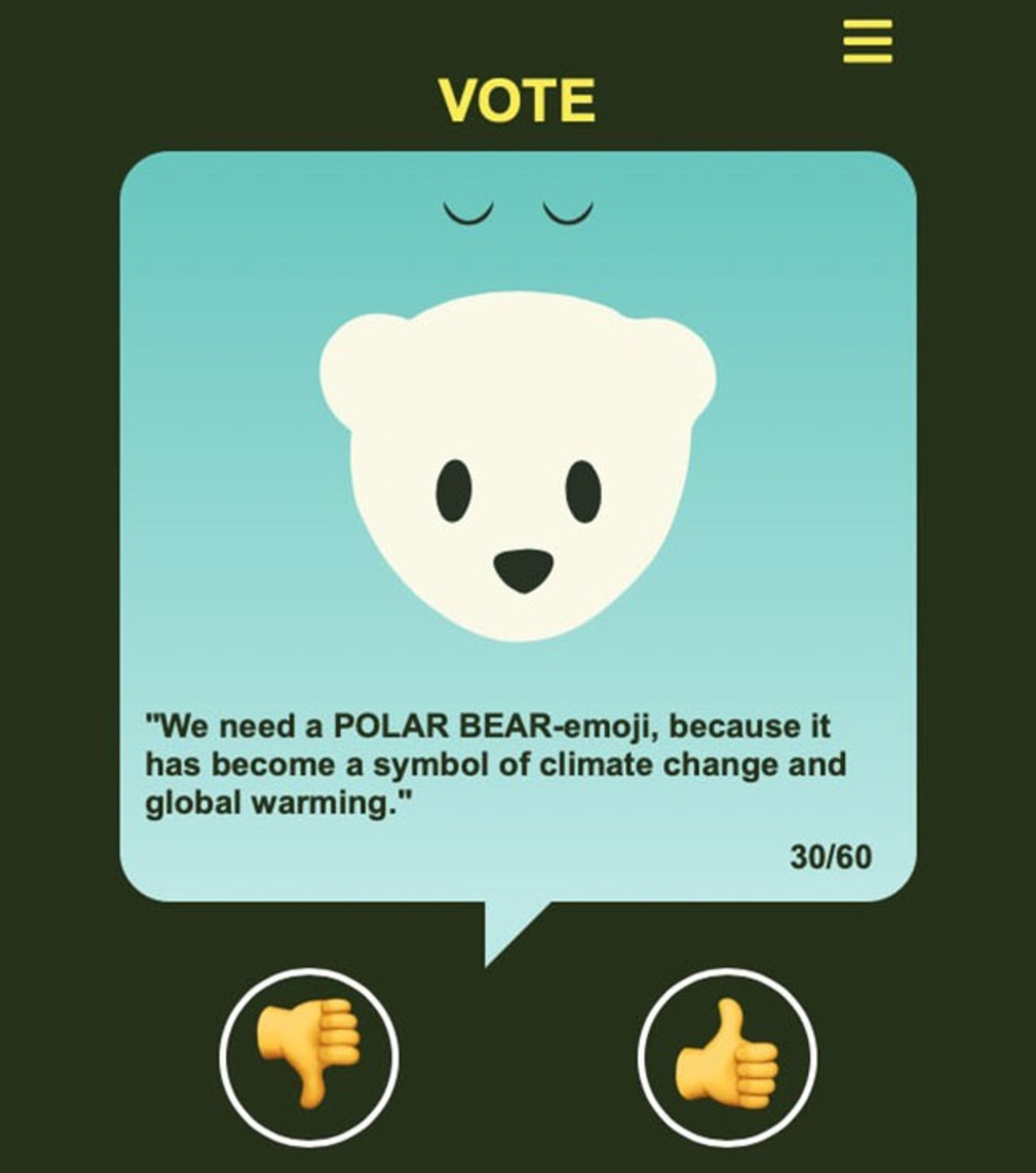 emoji voter