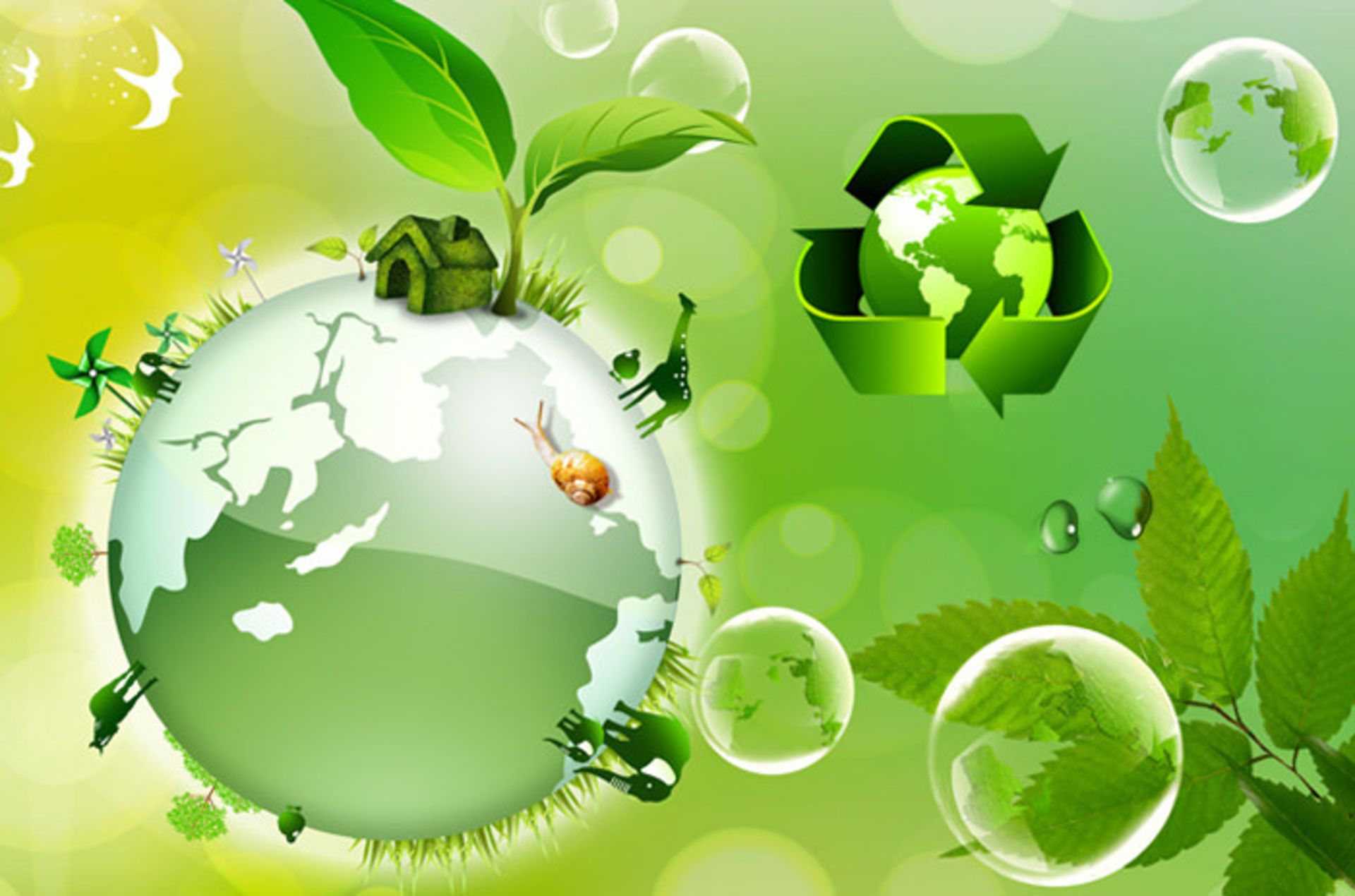 کمک بازیافت به حفظ محیط زیست