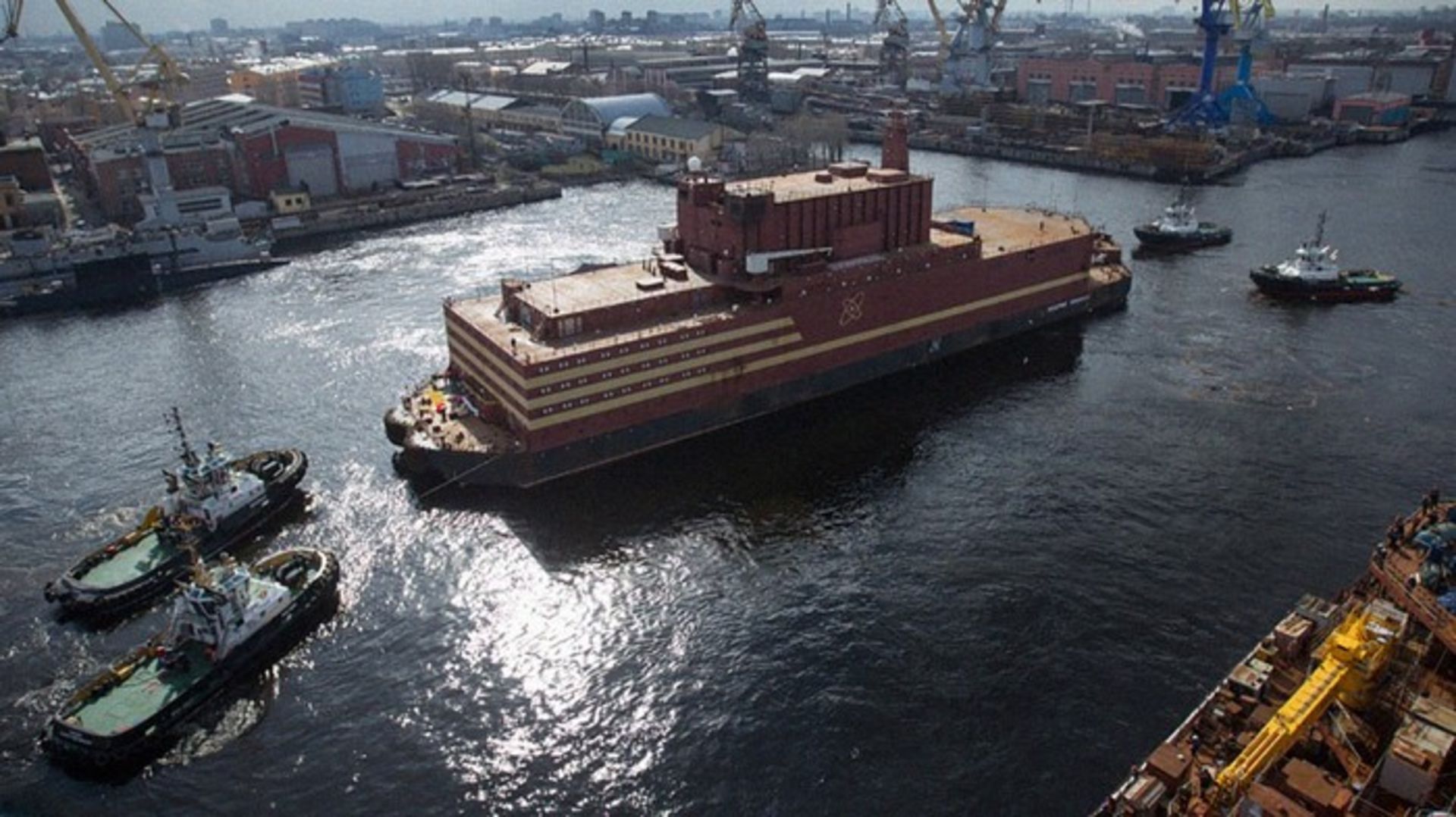 Russia First Floating Nuclear Power Plant