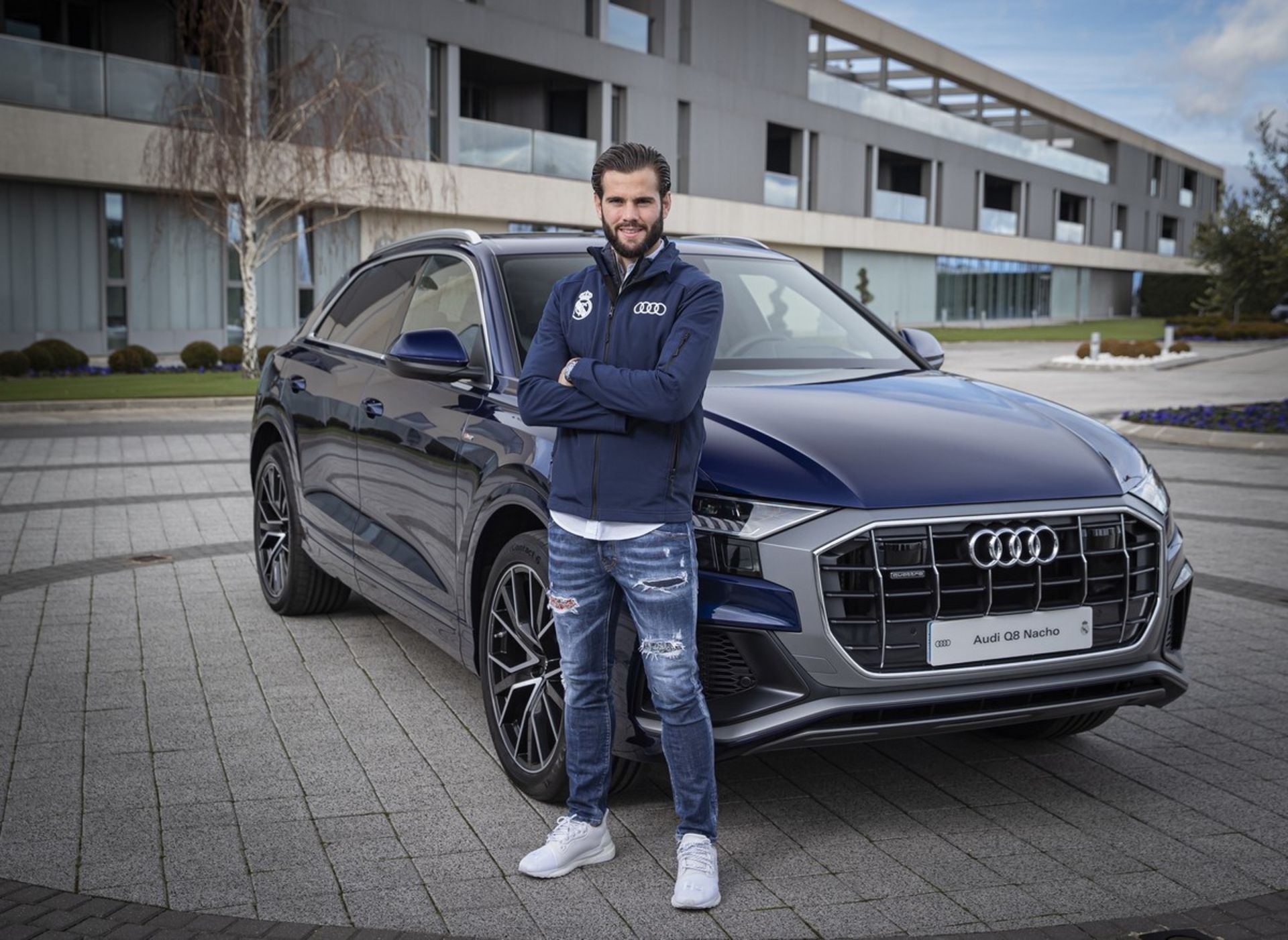 Real Madrid Players Take Delivery Of Their Free Audi Cars