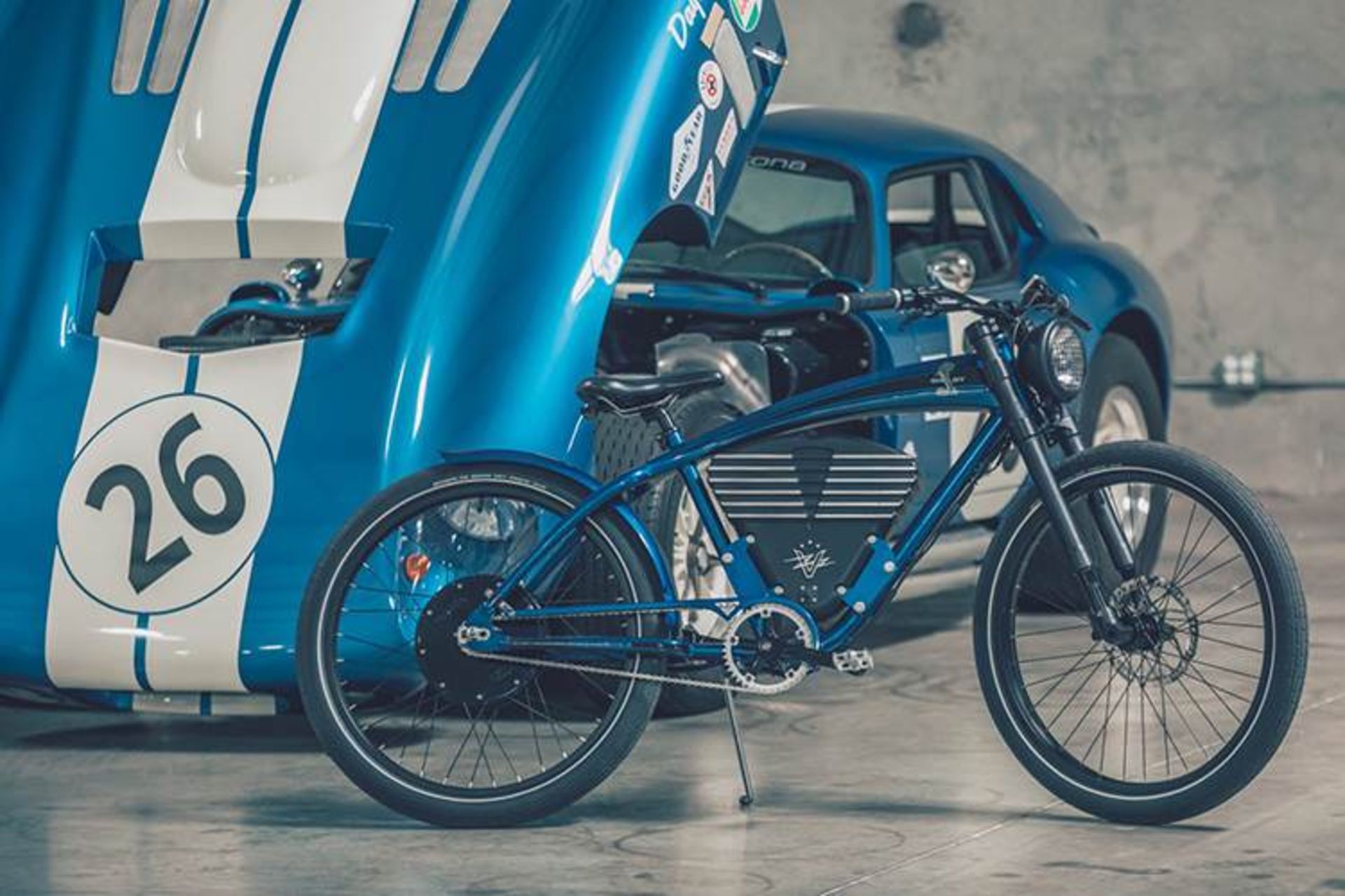 Vintage Electric e-bike / دوچرخه برقی
