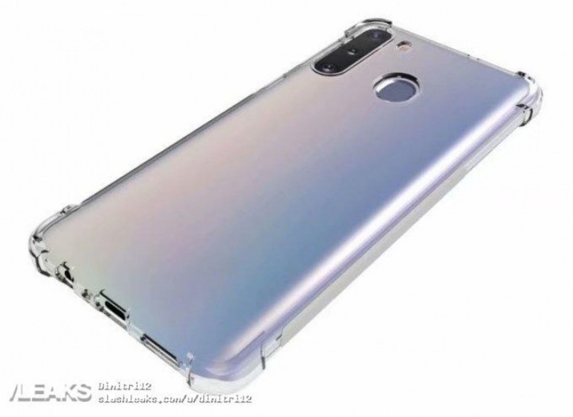 رندرهای گلکسی A21