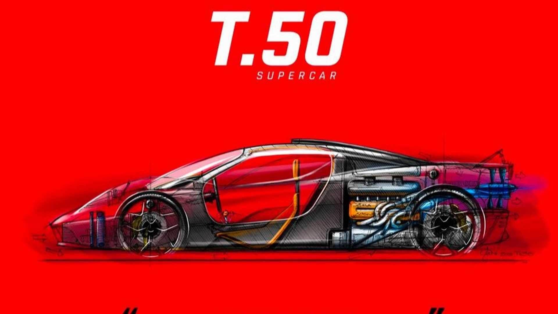 Gordon Murray T.50 / ابرخودرو گوردون موری 