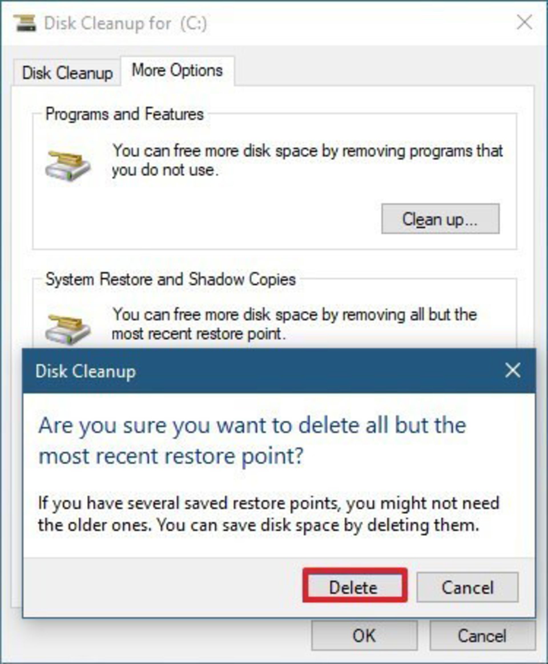 disk Cleanup