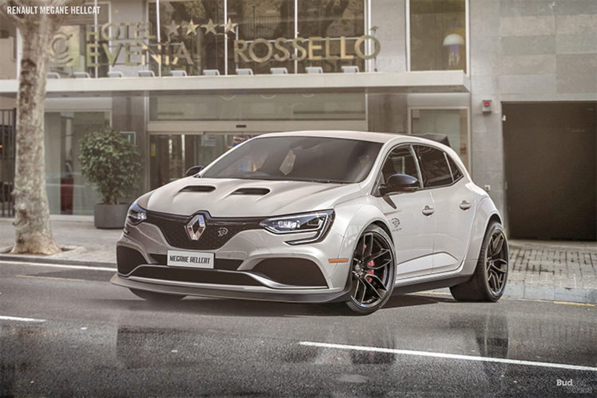 Renault Megane RS render