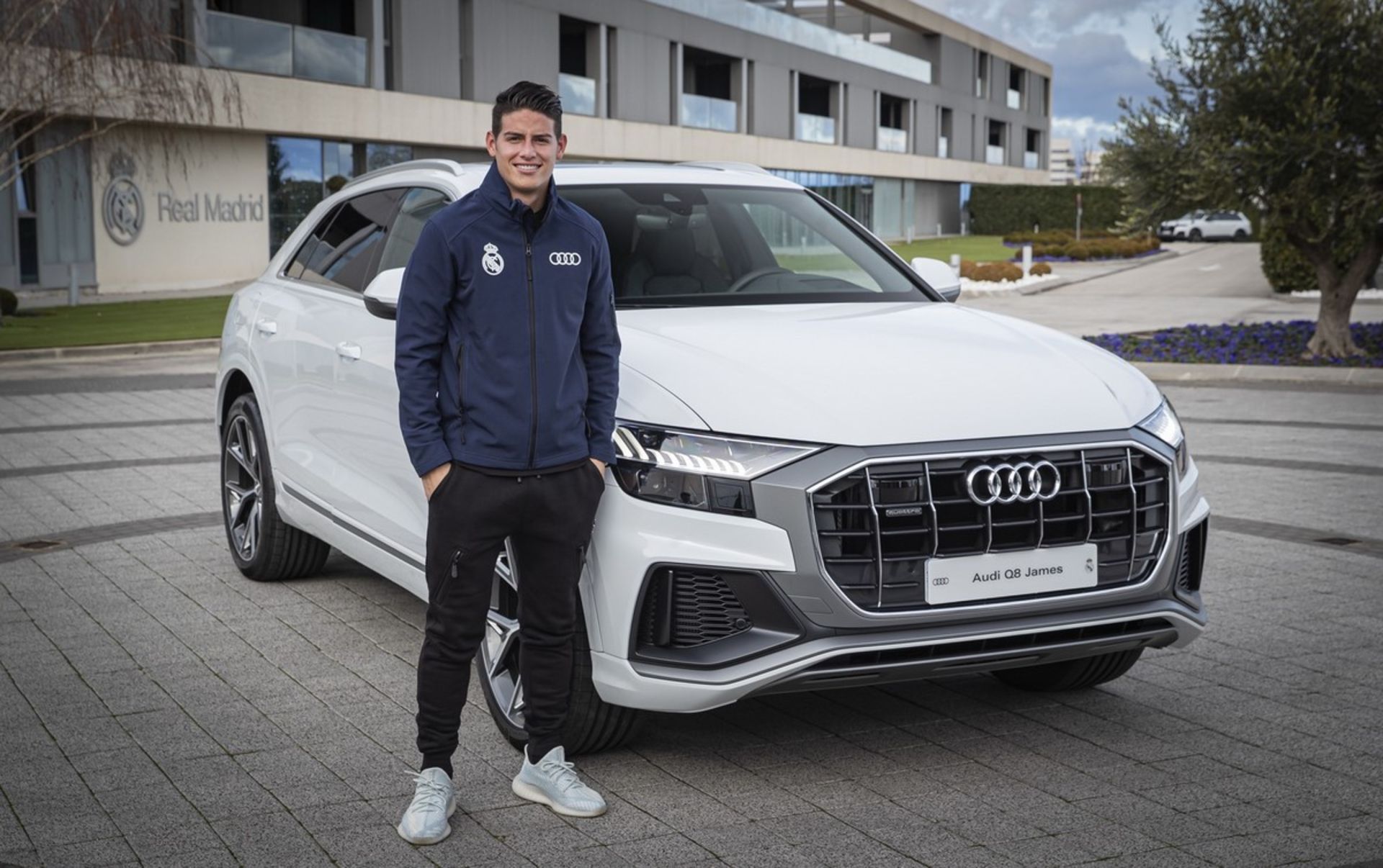 Real Madrid Players Take Delivery Of Their Free Audi Cars