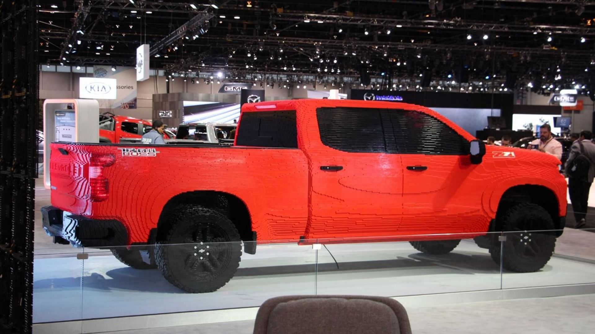 Chevy Silverado Full-Size Lego Model 