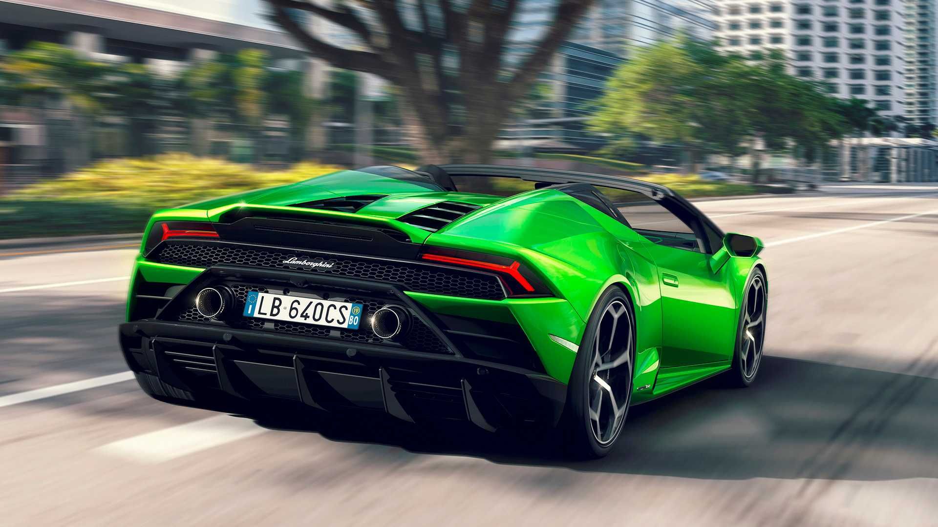 لامبورگینی هوراکان اسپایدر / Lamborghini huracan spyder