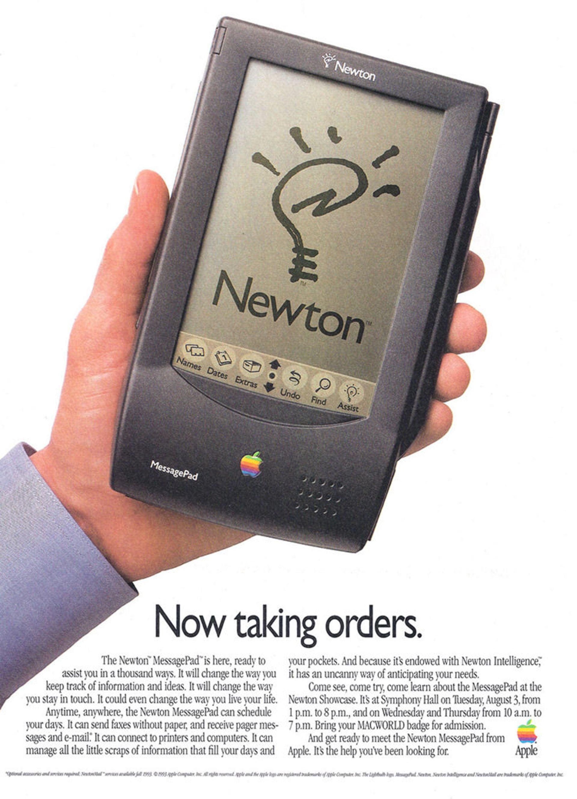مرجع متخصصين ايران اپل نيوتن Apple Newton