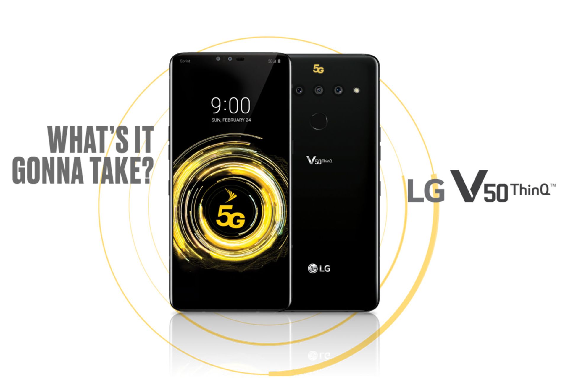 ال جی وی ۵۰ تینکیو / LG V50 ThinQ 5G 