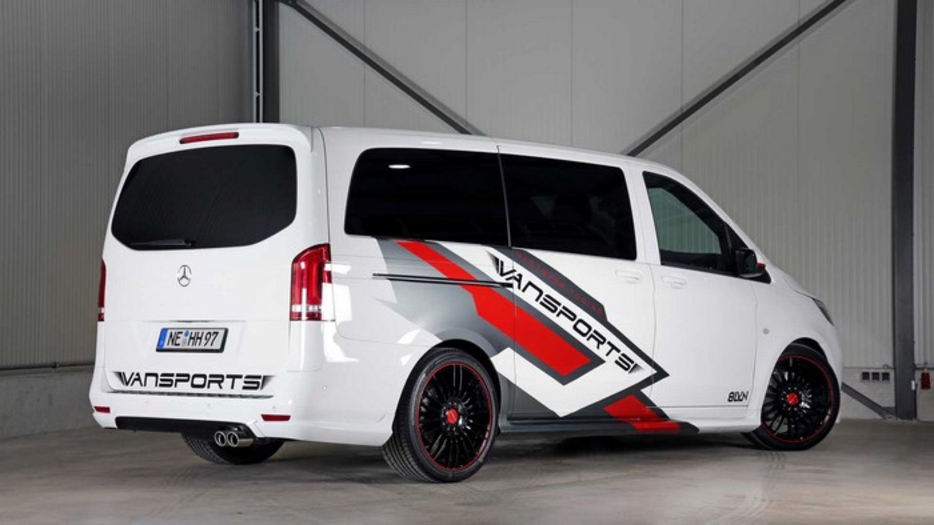 Mercedes-Benz Vito White SportsVan By Vansports